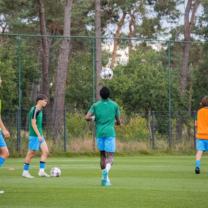 Fussballspieler beim Training